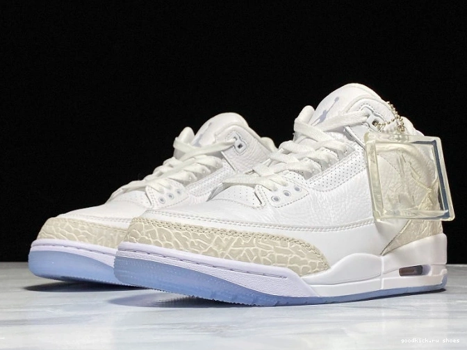White Air Triple Jordan Retro 3 136064-111 0729